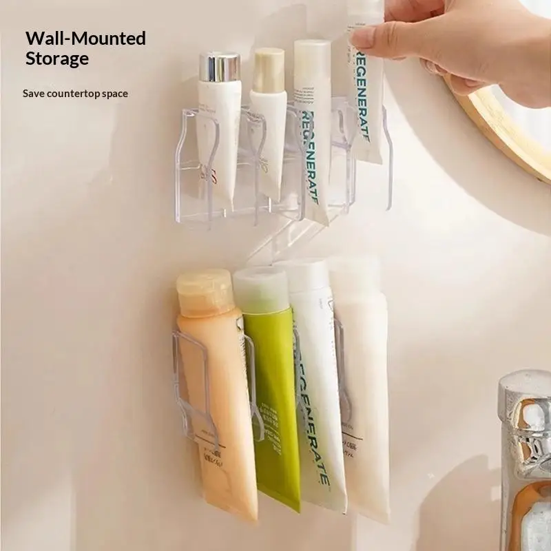 No-Assembly Hand Cream Storage Rack Multi Compartment Cosmetic Sorting Box Ready-to-Use Holder for Office Desk Skincare Storage