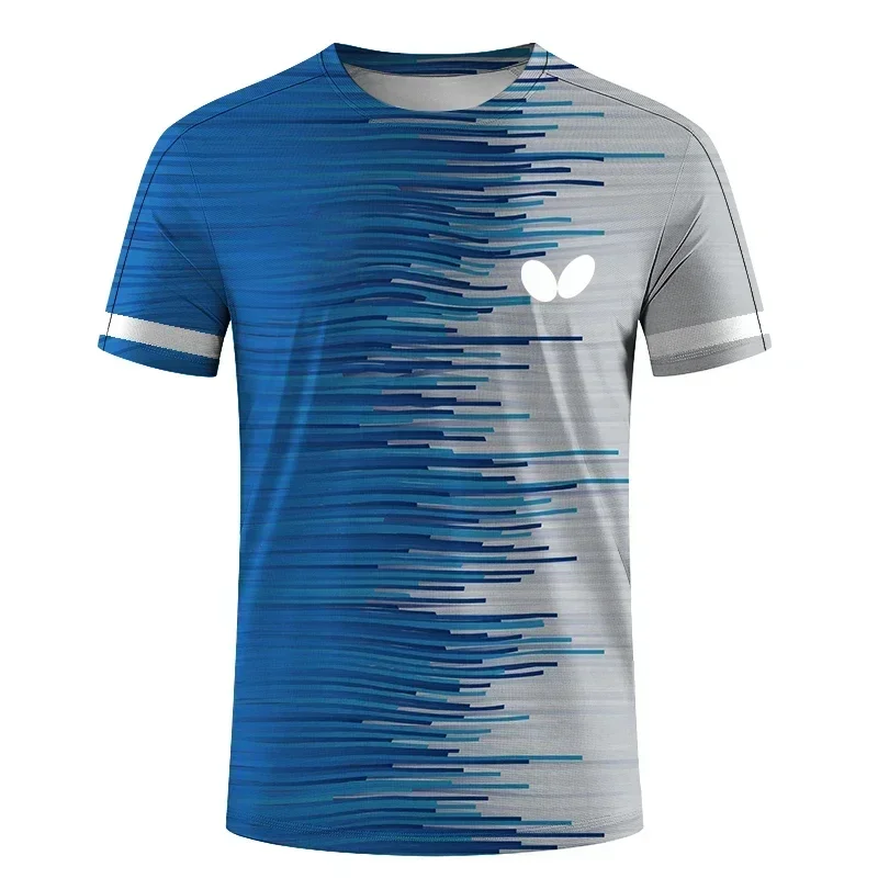 3D-Druck Mode Herren Rundhals-T-Shirt Sommer Outdoor Freizeit Sport Atmungsaktiv Schnelltrocknend Große Größen Kinder-Familien-Shirt – Detail 10