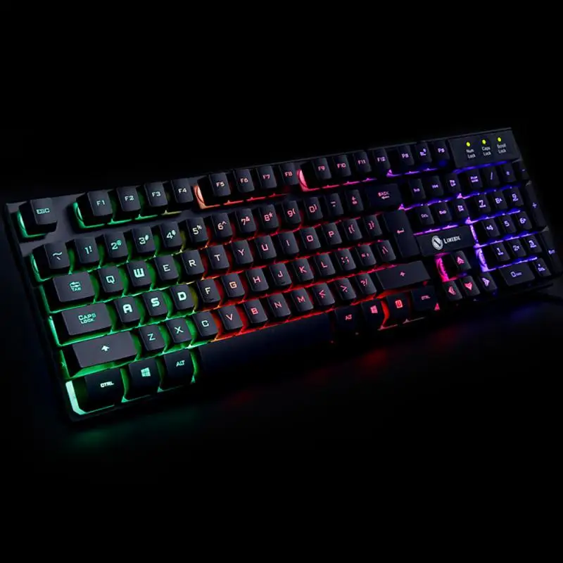 Computer Colorful Backlit Keyboard Mechanical Medium Board Single Keyboard LiMei Gamer Keyboard E-sports Peripherals Laptop