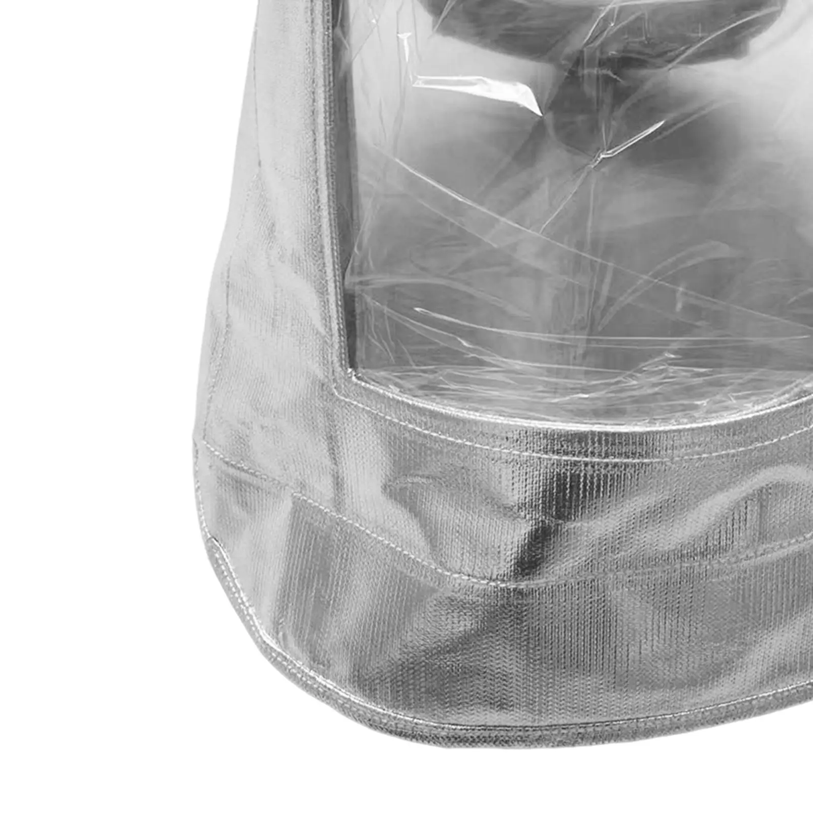 Welding Helmet Protective Cover Aluminum Foil Hood Fire Resistant High Temperature Work Mask for Welder Safety Cap