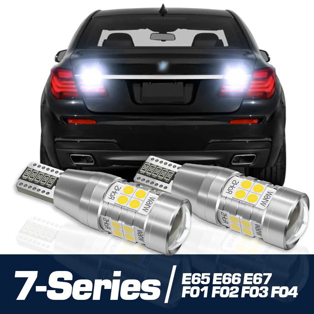 

2pcs LED Reverse Light Backup Bulb Canbus Accessories For BMW 7 Series E65 E66 E67 F01 F02 F03 F04 2005 2006 2007 2008 2009 2010