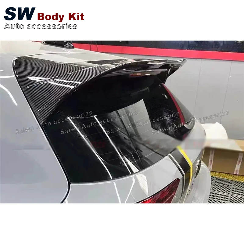 Carbon Fiber CSV Style Rear Wing for Volkswagen VW Golf 8(Eight) MK8 GTI Rear Roof Spoiler Splitter Body Kit