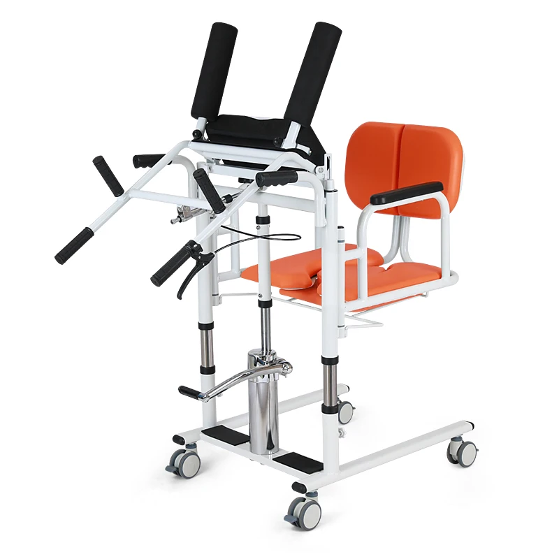 Motorized Adjustable Patient Lift Transfer Chair, Elderly Walking Aid, Mobility Assistance Device