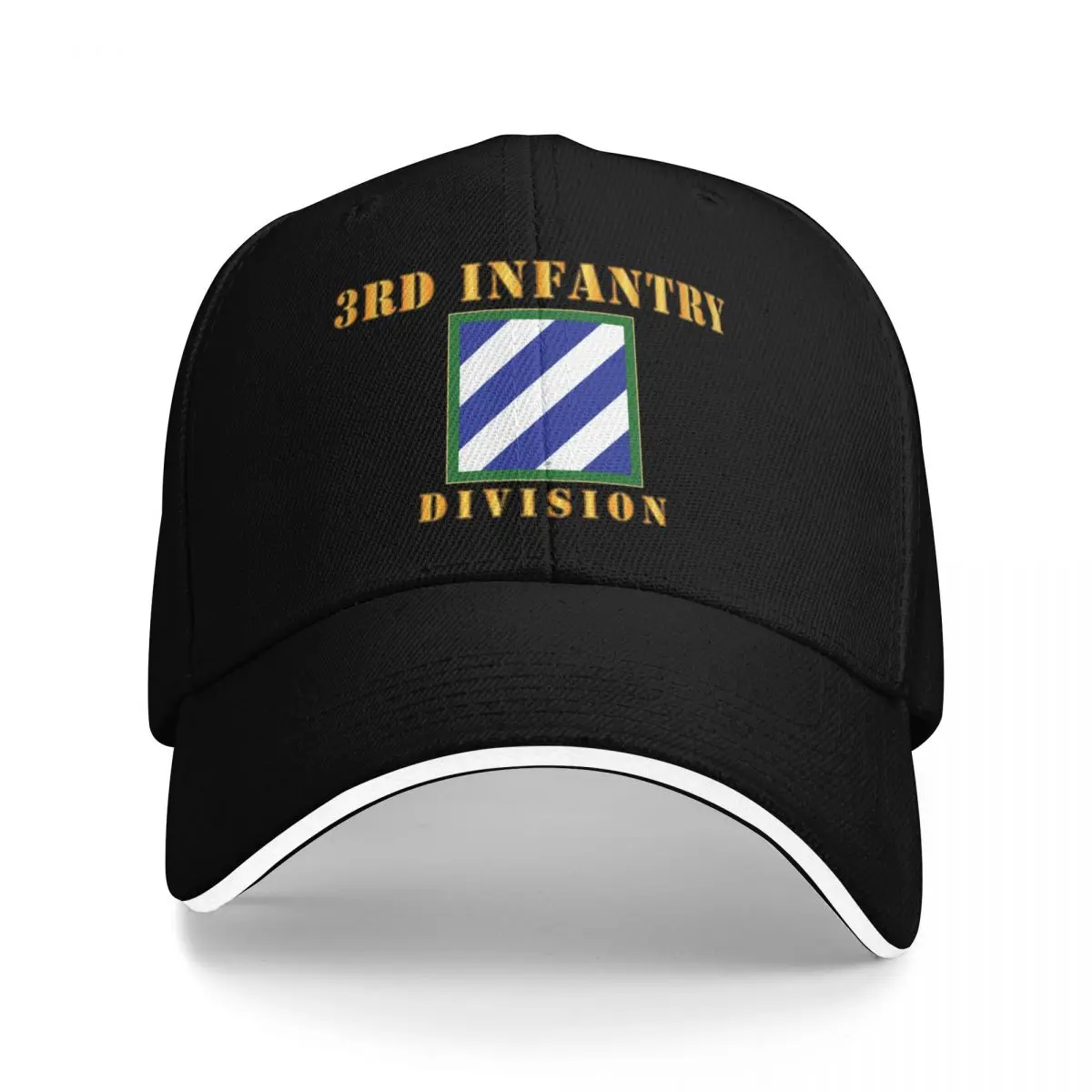 

Army - 3rd Infantry Division - Hat Baseball Cap funny hat luxury woman cap Golf Men's Baseball Women's