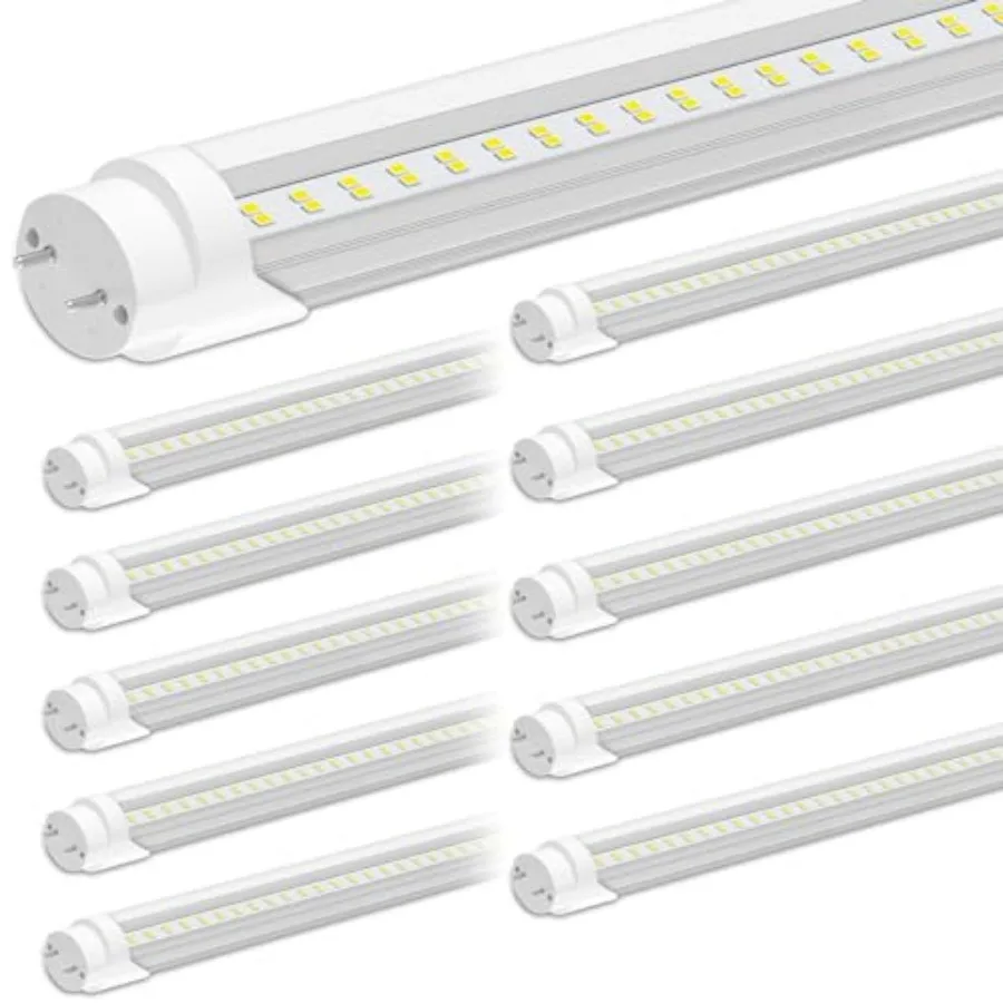 T8 Led Bulbs 4 Foot - F32T8 28W 4000 Lumens Super Bright 5000K, T8 T10 T12 4ft Flourescent Tube Led Replacement, Ballast Bypass