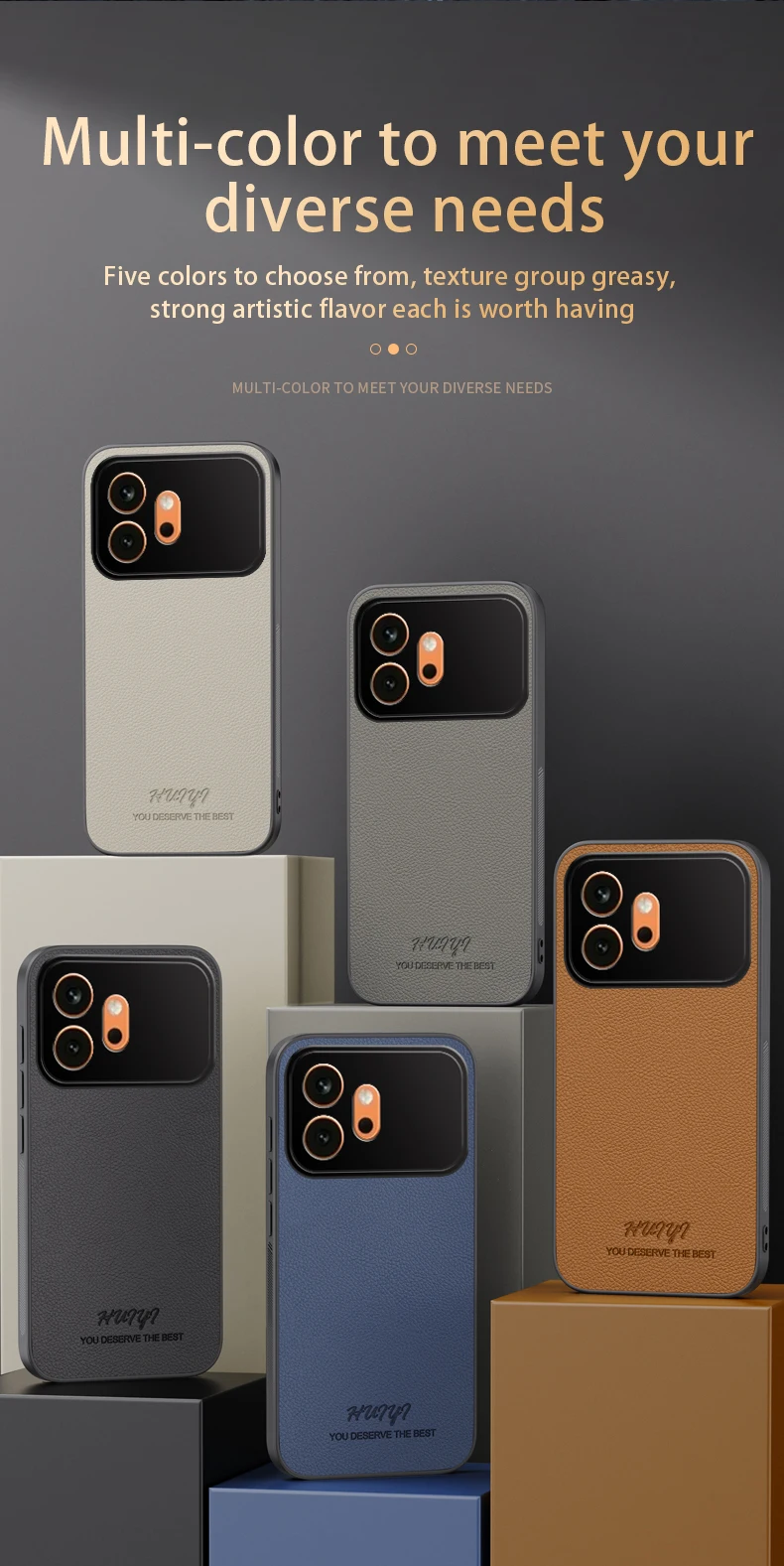 Für Honor 600/600 pro Hülle Luxus Leder Lychee Matte Magnetische Abdeckung Für Honor 600 pro 5G Stoßfeste Schutzhülle Funda – Detail 11