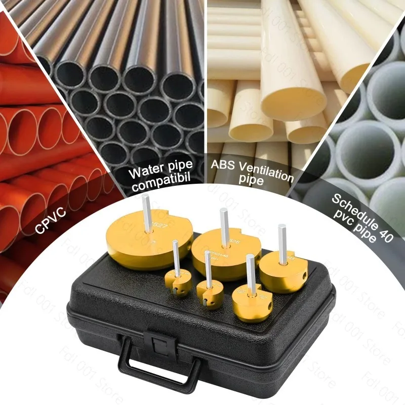 8-piece Set 7-piece PVC  Reamer for Pipe Jointsexpansion Tool PVC  Reamer