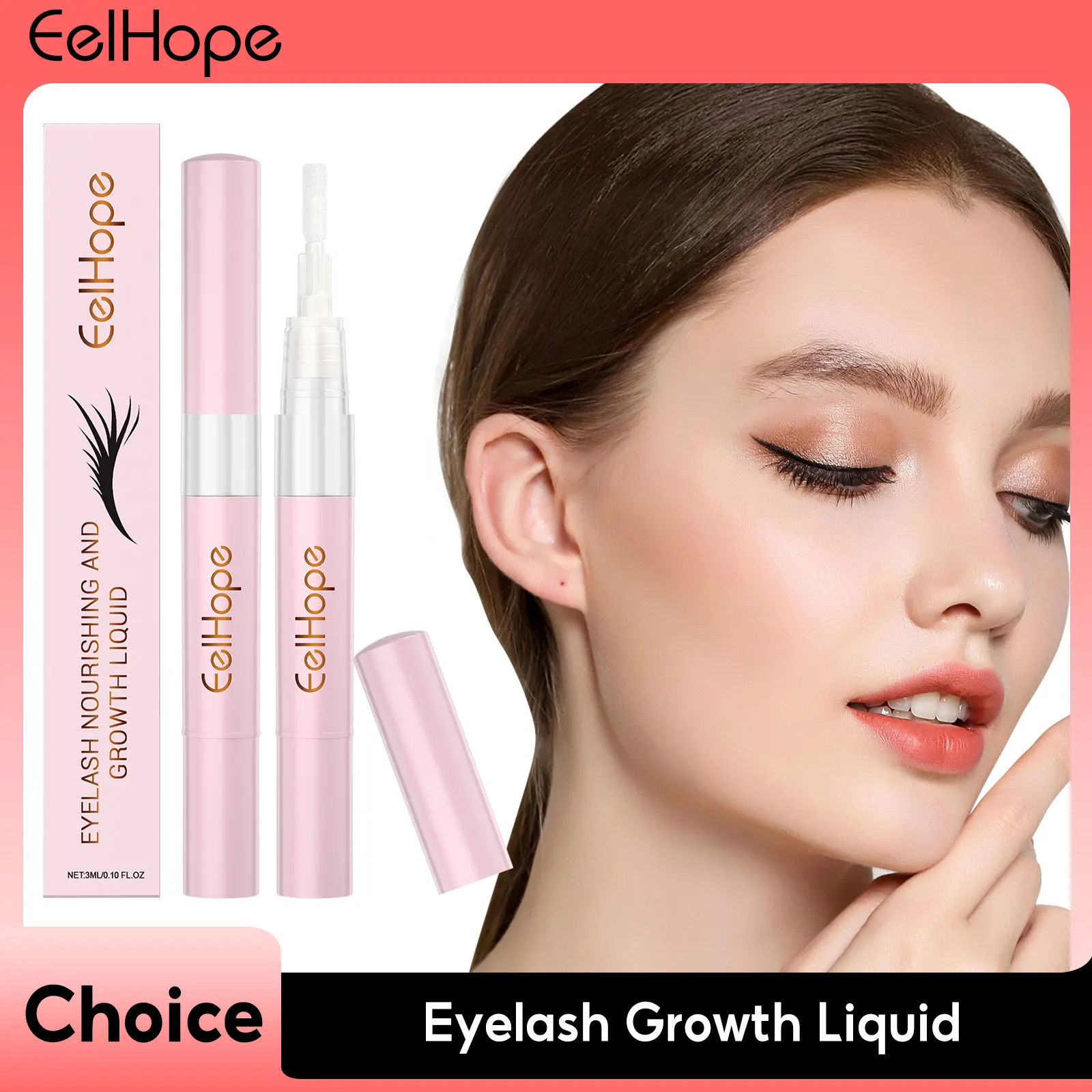 

Eyelash Growth Liquid Enhancer Natural Eyelash Nourish Natural Lashes Thicker Longer Lengthening Makeup Cosmetic Serum Products