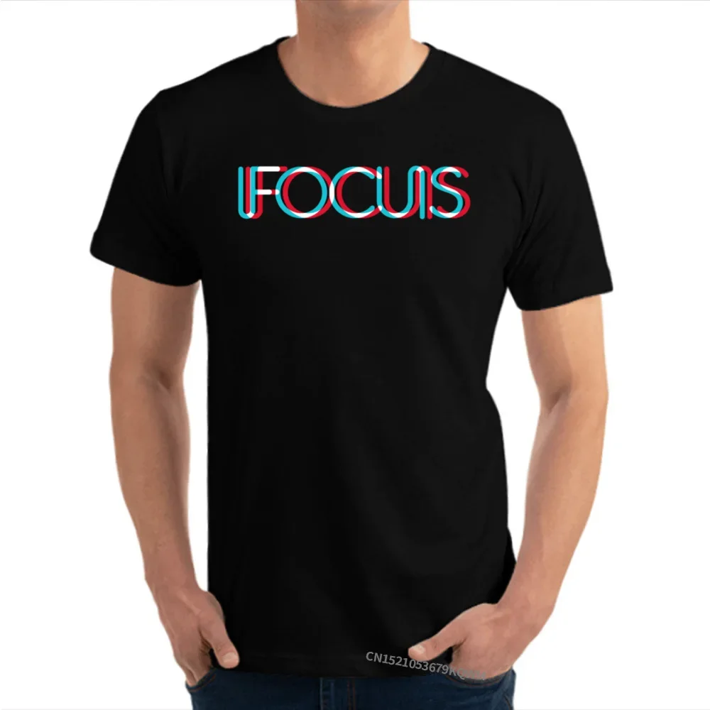 Focus Men Top T-shirts Custom T Shirt 100% Cotton O Neck Short Sleeve Design T-Shirt  Wholesale