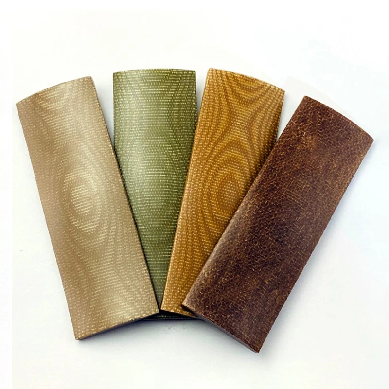 Imagem -02 - Linho Micarta Board para Faca Ferramentas para Faca Handle Scales Faça Você Mesmo Making Materials Linho Mikata Placas 120x40x8 mm 160x50x8 mm Peças por Lote