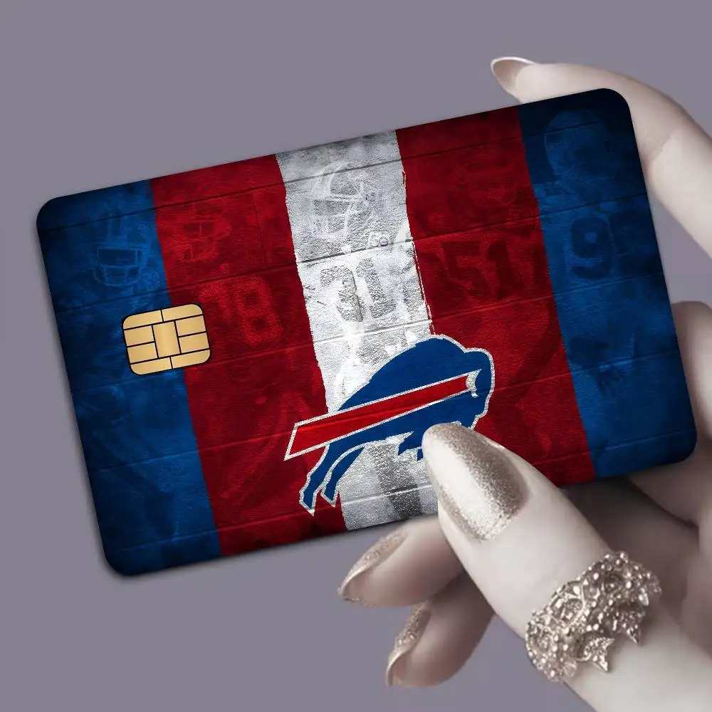 Cooler B-BuffaloS-B-BillS Anime Frontcover-Folienaufkleber für Kredit- und Debitkarten mit Kleinem und Großem Chip – Detail 12