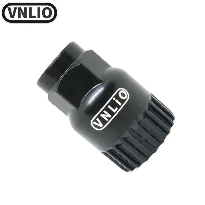 Vnlio bicycle bottom bracket disassembly sleeve mountain bike crank square shaft maintenance disassembly tool wrench