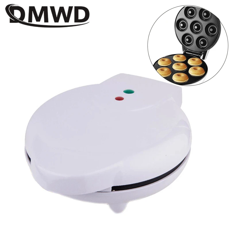 

DMWD Electric Donut Maker Household Doughnut Machine Bread Cake Bakeware Baking Pan Double-side Heating Oven Breakfast Maker