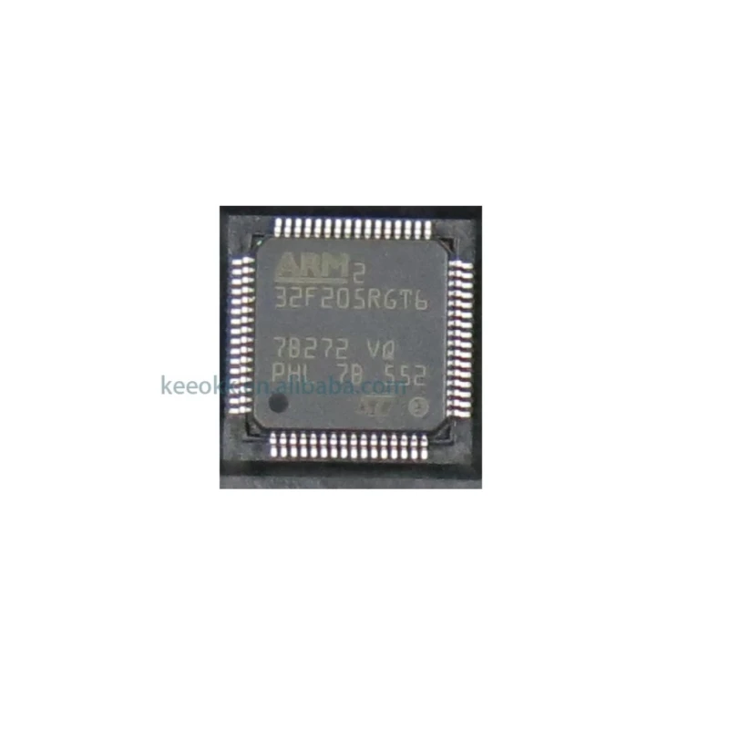 100% New STM32F205RGT6 LQFP-64 STM32F205RET6 STM32F205RCT6 STM32F205RBT6 STM32F205VGT6 STM32F205VET6