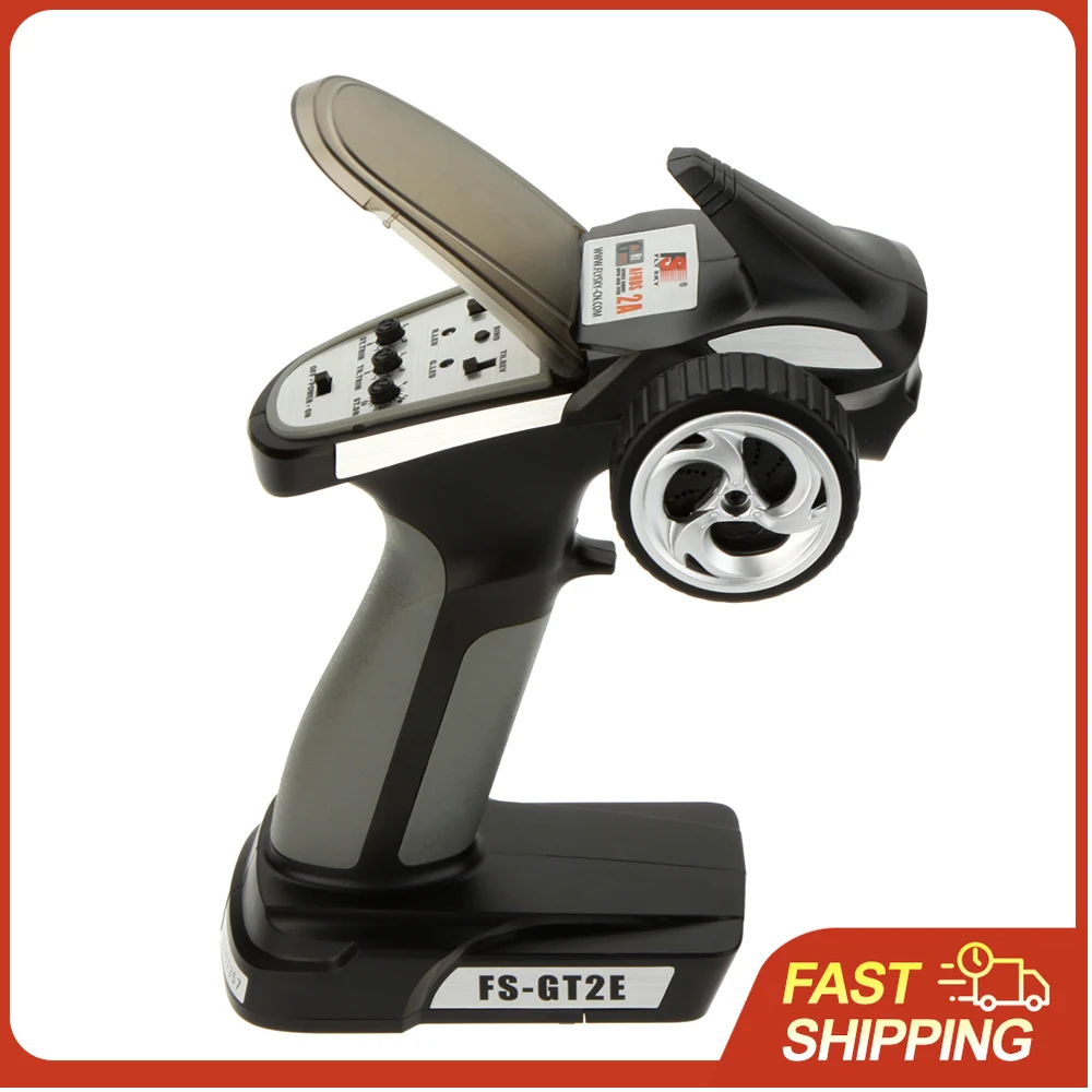 

Радиосистема Flysky FS-GT2E AFHDS 2A 2,4 ГГц 2-канальная для радиоуправляемых машин и лодок с приемником FS-A3