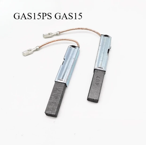 2Pcs Carbon Brush Industrial Vacuum Cleaner for Bosch GAS15PS GAS15 Carbon Brush Set Replacement Parts 1619PA7345