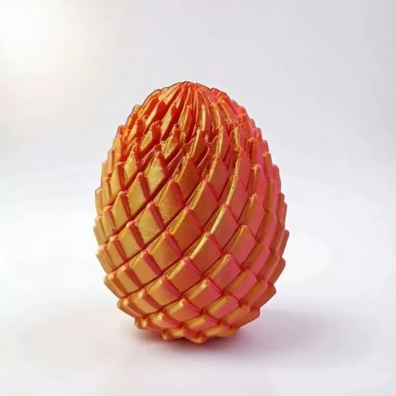 Verwandelbarer Schleim-Ball Kreatives Twist-Finger-Dekompressionsspielzeug Neues Drachenei Rotations-Deformations-Modell – Detail 2