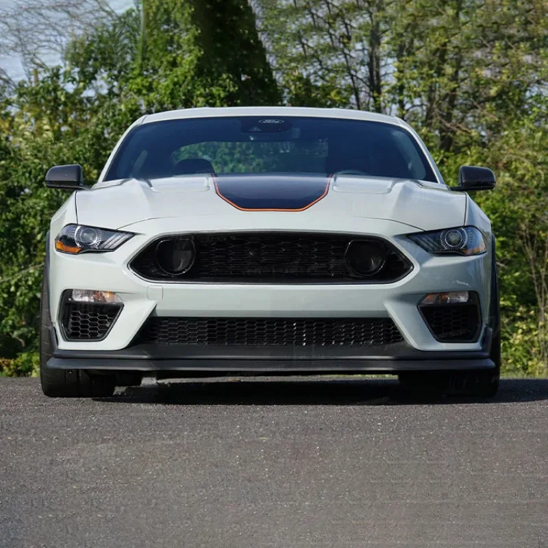 Suitable for MAISALUN Body Kit d Mustang 18-21 Upgrade to Mach-1 Style Front Bumper Rear Diffuser PP Material Bodykit