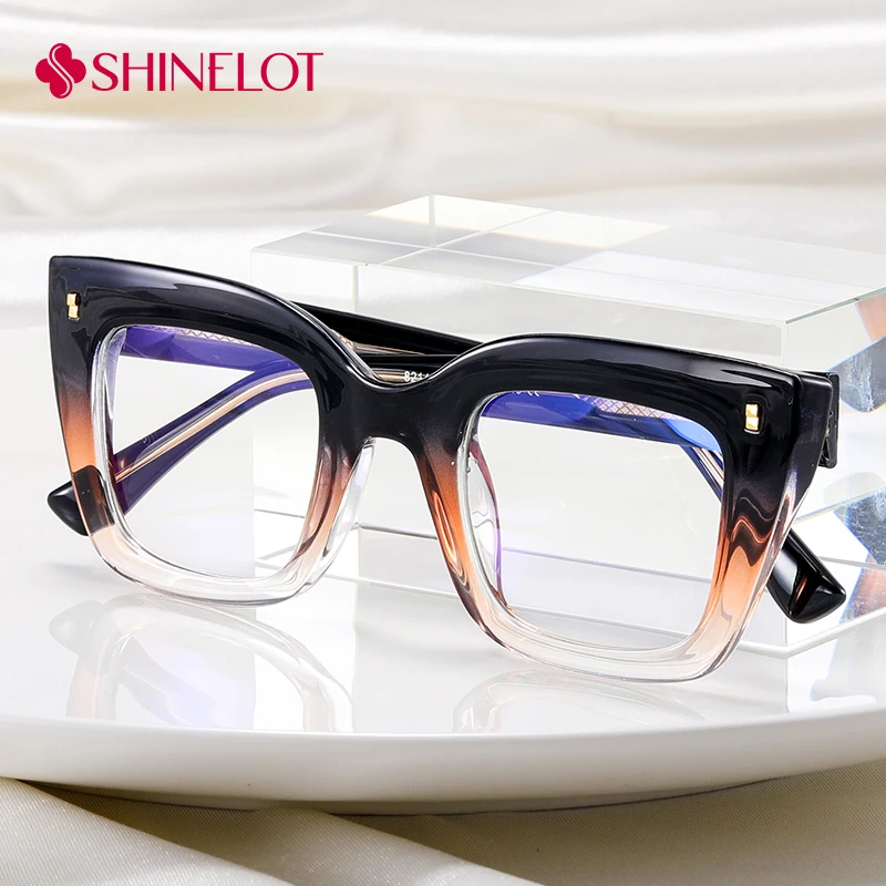 

82142 Light Luxury Lady Cat Eye Eyeglasses Frame Female Eye Protection Reading Glasses Prescription Frame Youth Style Eyewear