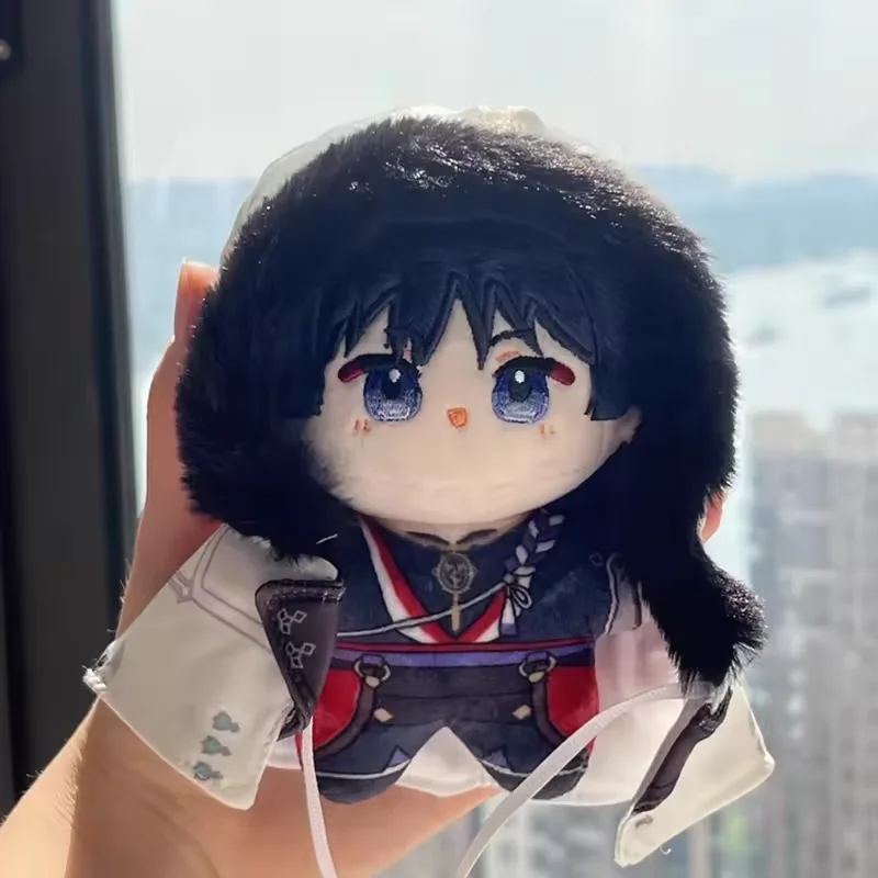 10cm Genshin Impact Plush Toys Kazuha Xiao Arataki Itto Venti Anime Cartoon Figure Stuffed Doll Pendant Keychain Kids Xmas Gifts