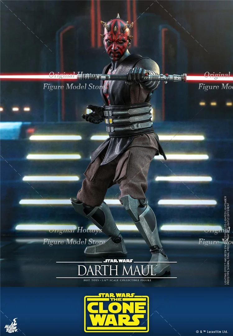 HotToys TMS024 1/6 Scale Men Soldier Star Wars: Clone Wars - Darth Moore Full Set 12-inch Action Figure Model Collection