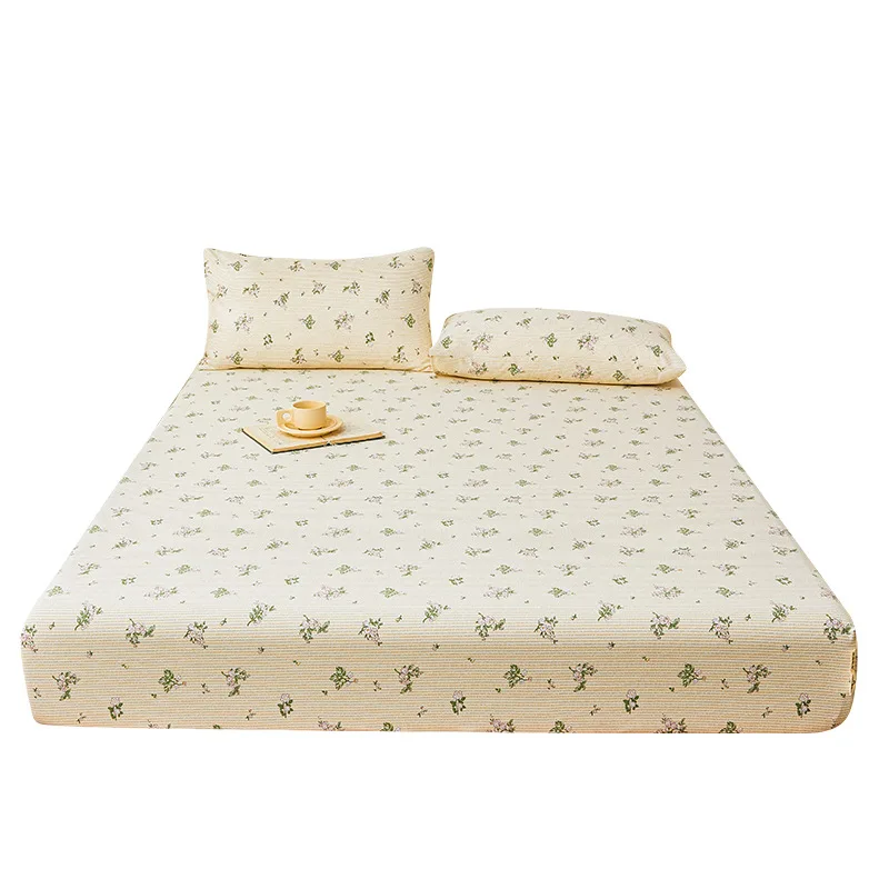 Pure cotton jacquard old coarse cloth mattress class a maternal and infant grade cotton printing heightened mattress