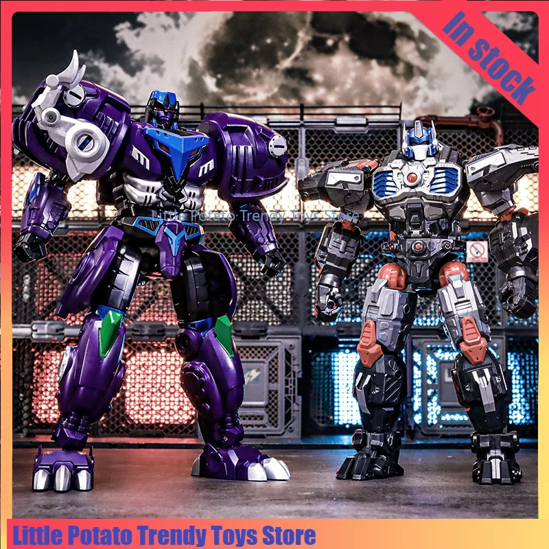Figura de Transformación Beast Wars: Rhinox, Apelinq, Galvatron, Megotroun