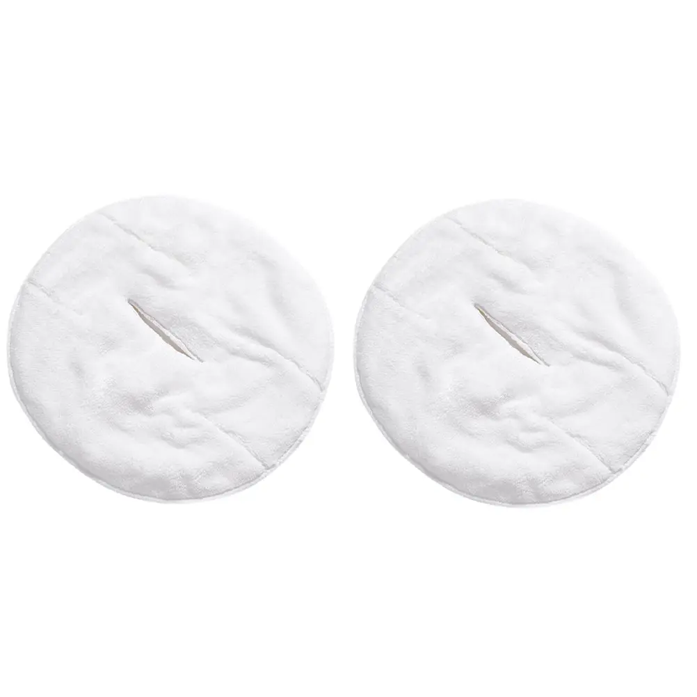 2 szt. Ręcznik do terapii ciepłem z polaru koralowego, wysokiej jakości nawilżający kompres chłodzący do domowej pielęgnacji twarzy, narzędzie do parowania twarzy dla kobiet.