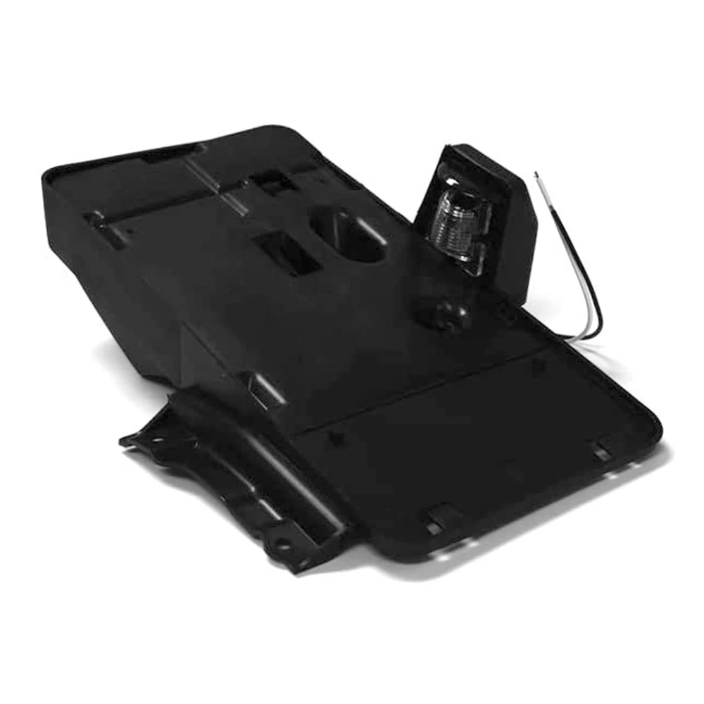 Für Jeep Wrangler JK 2007–2017, hinterer Kennzeichenhalter, Rahmen, Nummernschild, Montagehalterung mit Licht – Detail 4