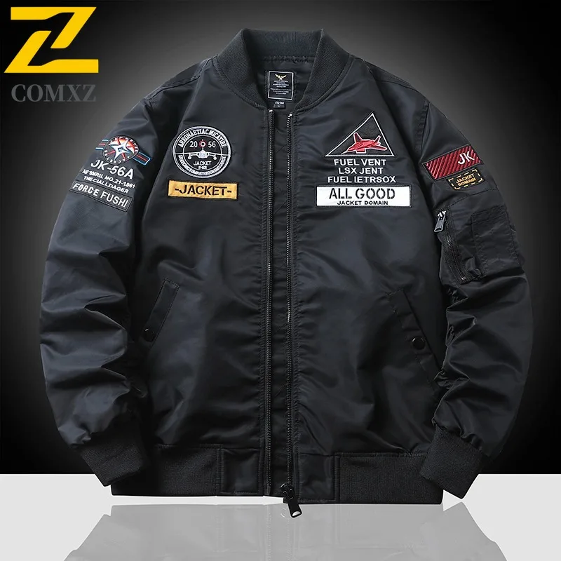 

COMXZ Мужская университетская куртка однотонная минималистичная красивая ветрозащитная куртка для езды на велосипеде и путешествий дышащая верхняя одежда высокого качества для бега