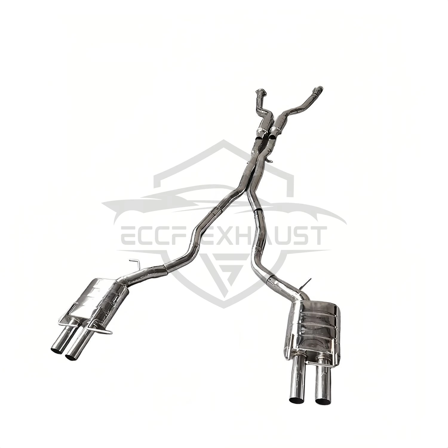 

Sporty Aggressive Exhaust Sound Valved Catback Exhaust For BMW M5 E60 E61 Performance Upgrade Easy Installation