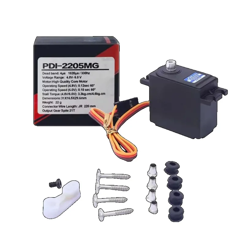 JX PDI-2205MG MJX 14210 14209 4.6KG 22G Metal Gear Digital Servo 3 Wires For Riaaria 1/12 14 RC Car FY01 SB1508 Upgrate Parts
