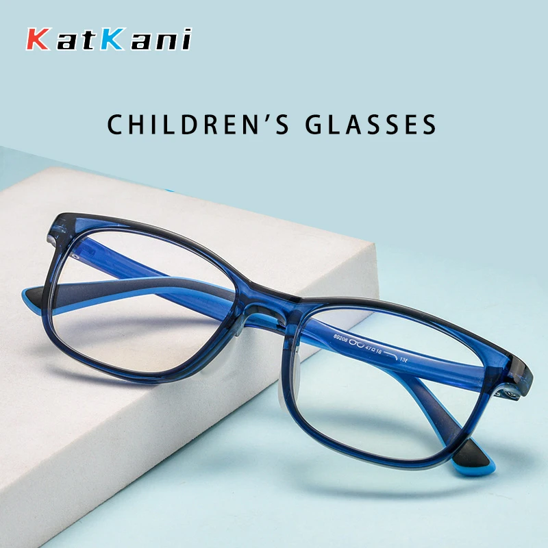 

KatKani New Fashion Ultra Light Children's Eyewear Square Optical Prescription Glasses Frame Boys And Girls Eyeglasses 89208ET