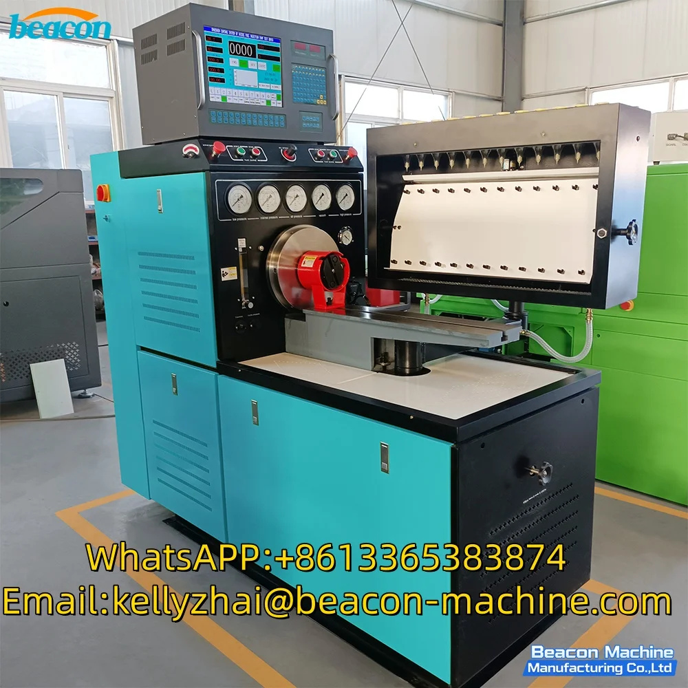 BC4000 Mechanical Injection Pump Test Bench  Inline Pump Diesel Engine Fuel Pump Calibration Machine
