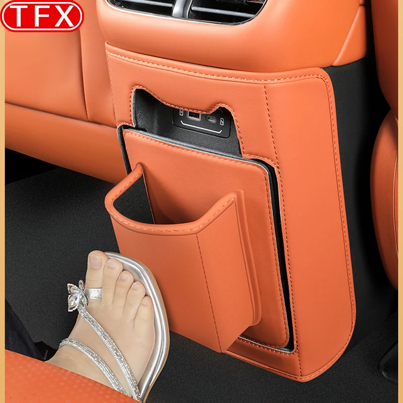

For Trumpchi GAC S7 2025 2026 Car Rear Air Outlet Seat Anti Kick Pad Armrest Box Center Rear Seat Anti Kick Mat Auto Accessories
