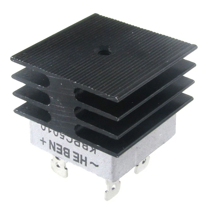 Hot 3X 50A 1000V Metal Case Bridge Rectifier With Heatsink