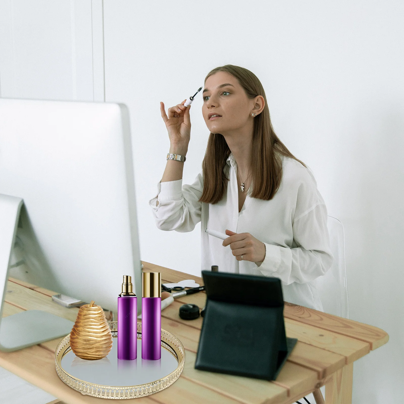 

1 шт. тарелка для хранения ювелирных изделий, высококачественный материал, легко чистится, многоцелевой домашний поднос для украшения, косметики, европейский стиль