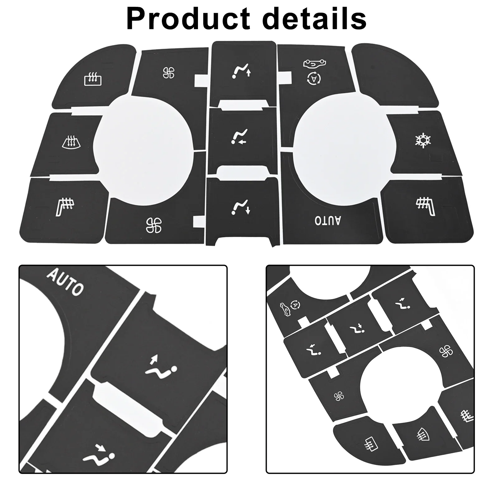 Decals Stickers Easy Installation Fixing Parts Repair Accessories Button Brand New For Opel Astra J For Vauxhall