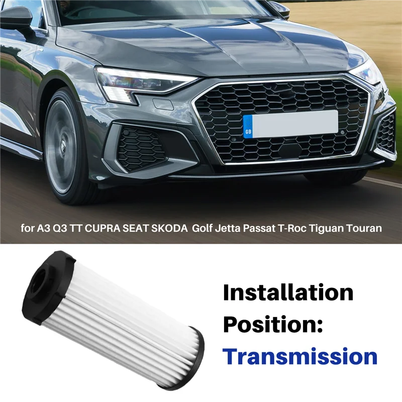 Neuer 5-teiliger Getriebefilter 0GC325183A für A3 Q3 TT CUPRA SEAT SKODA VW Golf Jetta Passat T-Roc Tiguan Touran