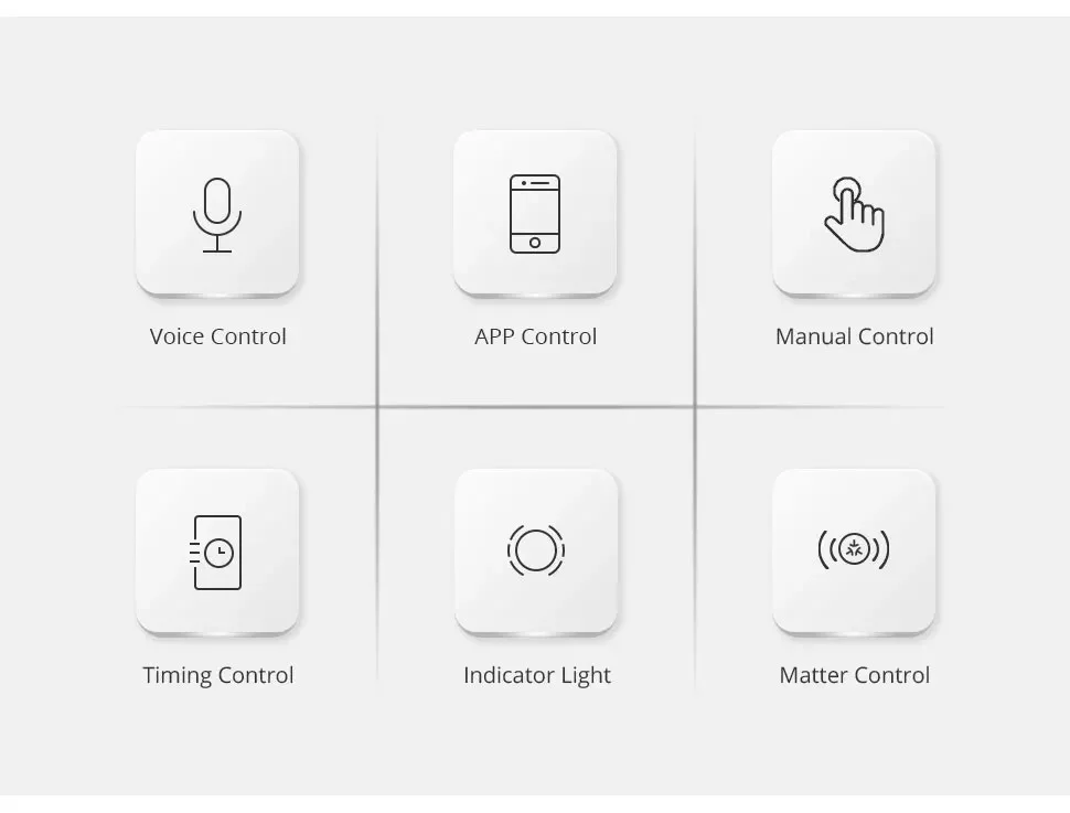 التحكم عن بعد بواسطة Matter Ewelink Google Home Siri Alexa