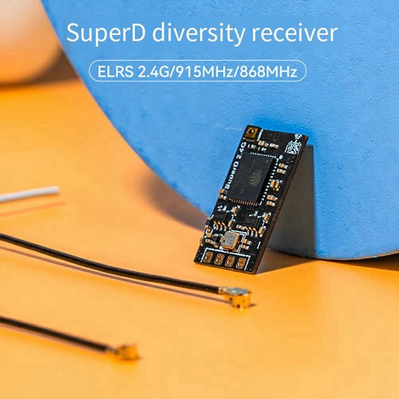 Superd ELRS Diversity Receiver Exprsslrs RX 2T Antennas TCXO For RC FPV Long Range/Freestyle Drone