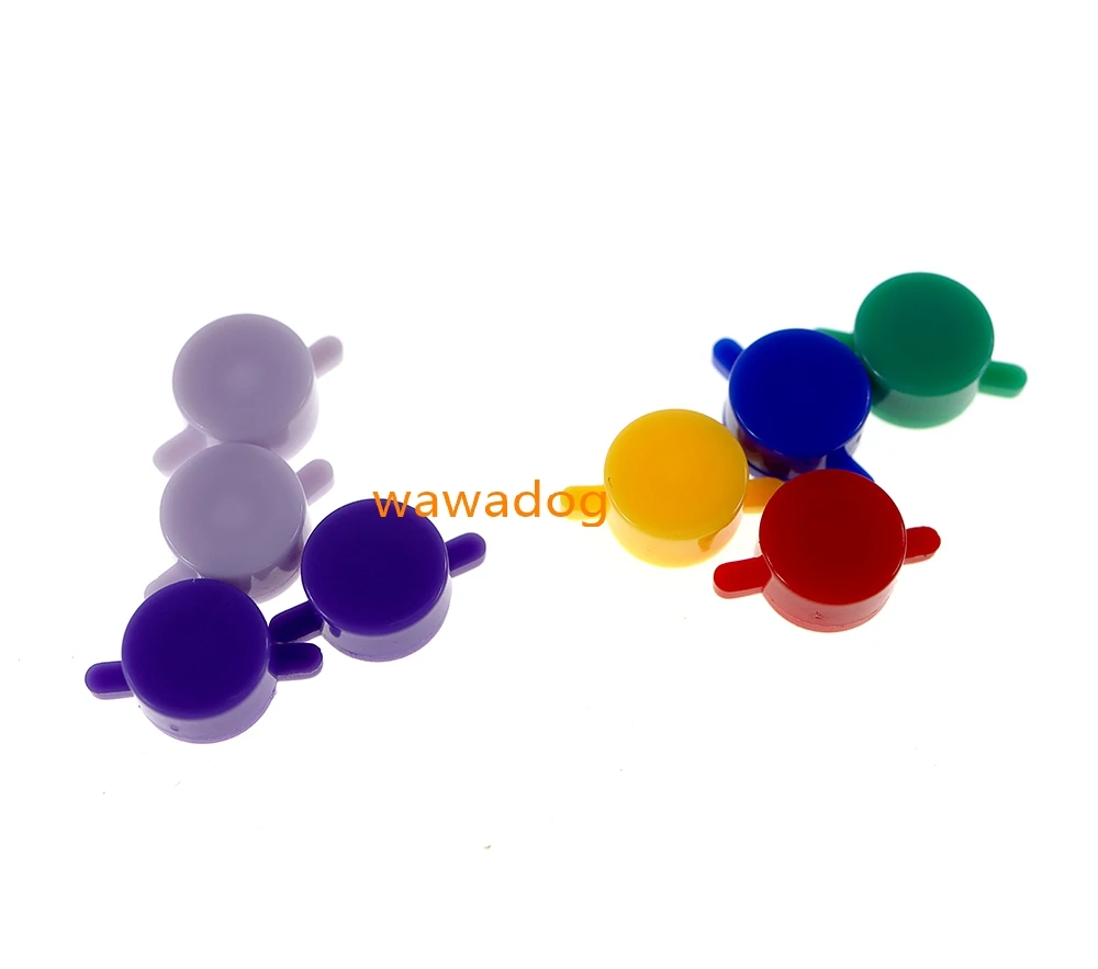 1set Voor SNES Super NES Plastic Knoppen ABXY Voor Nintendo Super Famicom Controller