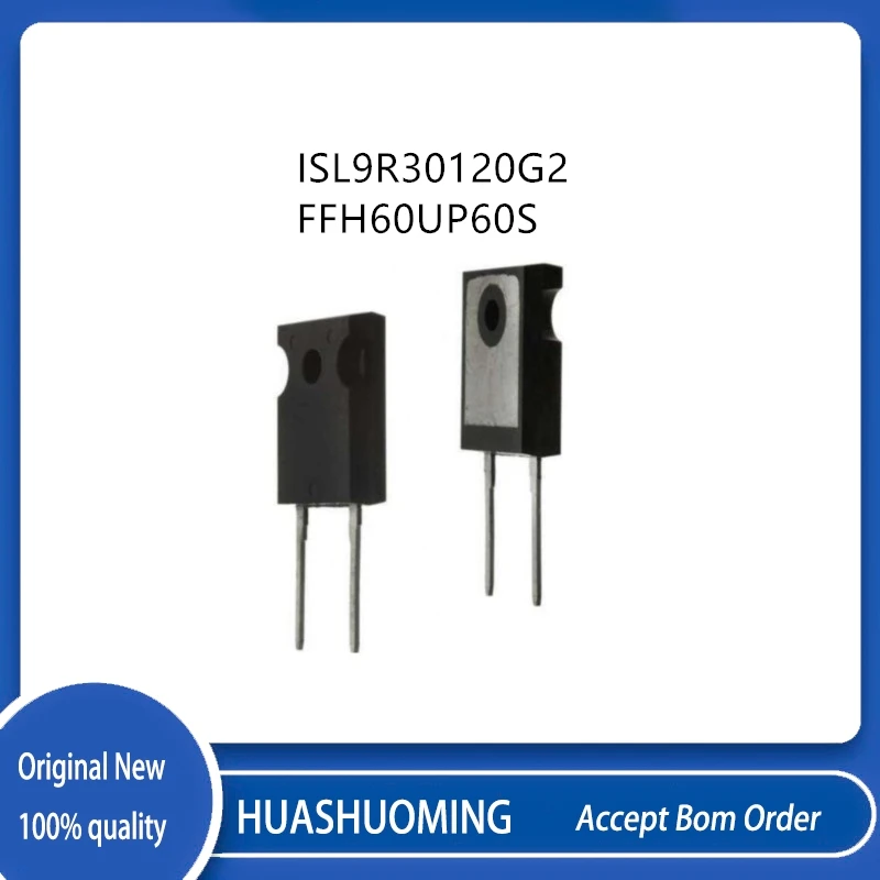 5Pcs-10Pcs/Lot  R30120G2  ISL9R30120G2 FFH60UP60S 60UP60S TO-247-2