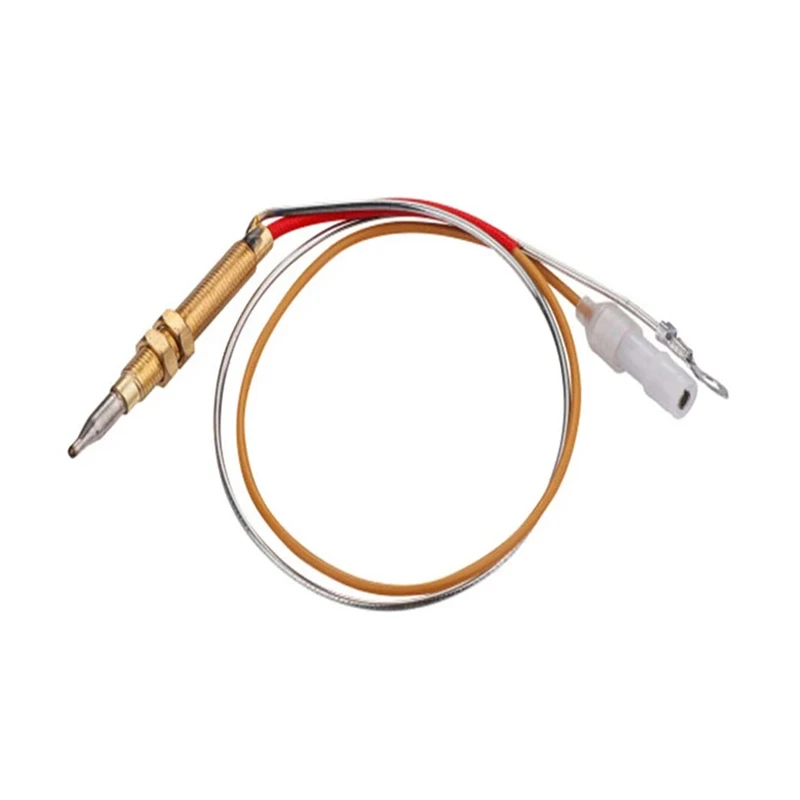 2PCS Flame Failure Safety Single Thermocouple Wire 350mm For Gas Brazier Gas Stove Thermocouple Accessory Kitchen Cooker Parts