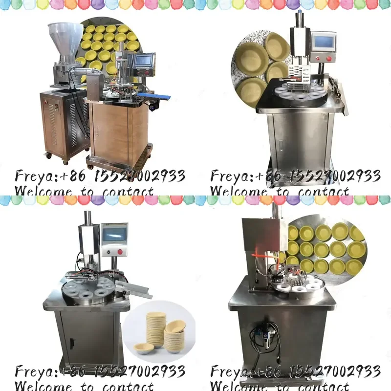 Tart Press Maker Multi Size Tart Shell Making Machine for Tartlet Pie Crust Production