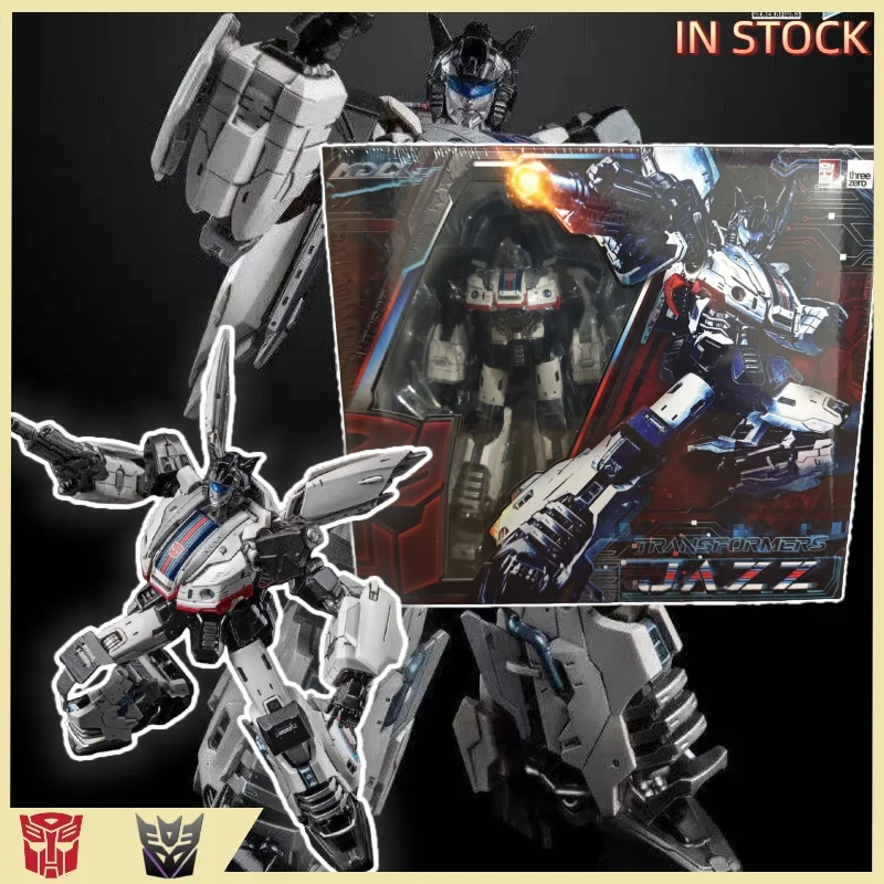 

【IN STOCK】 Transformed Toys Original Product ThreeZero 3A MDLX JazzRobot, Fully Poseable Finished Model Toy Gift Collection