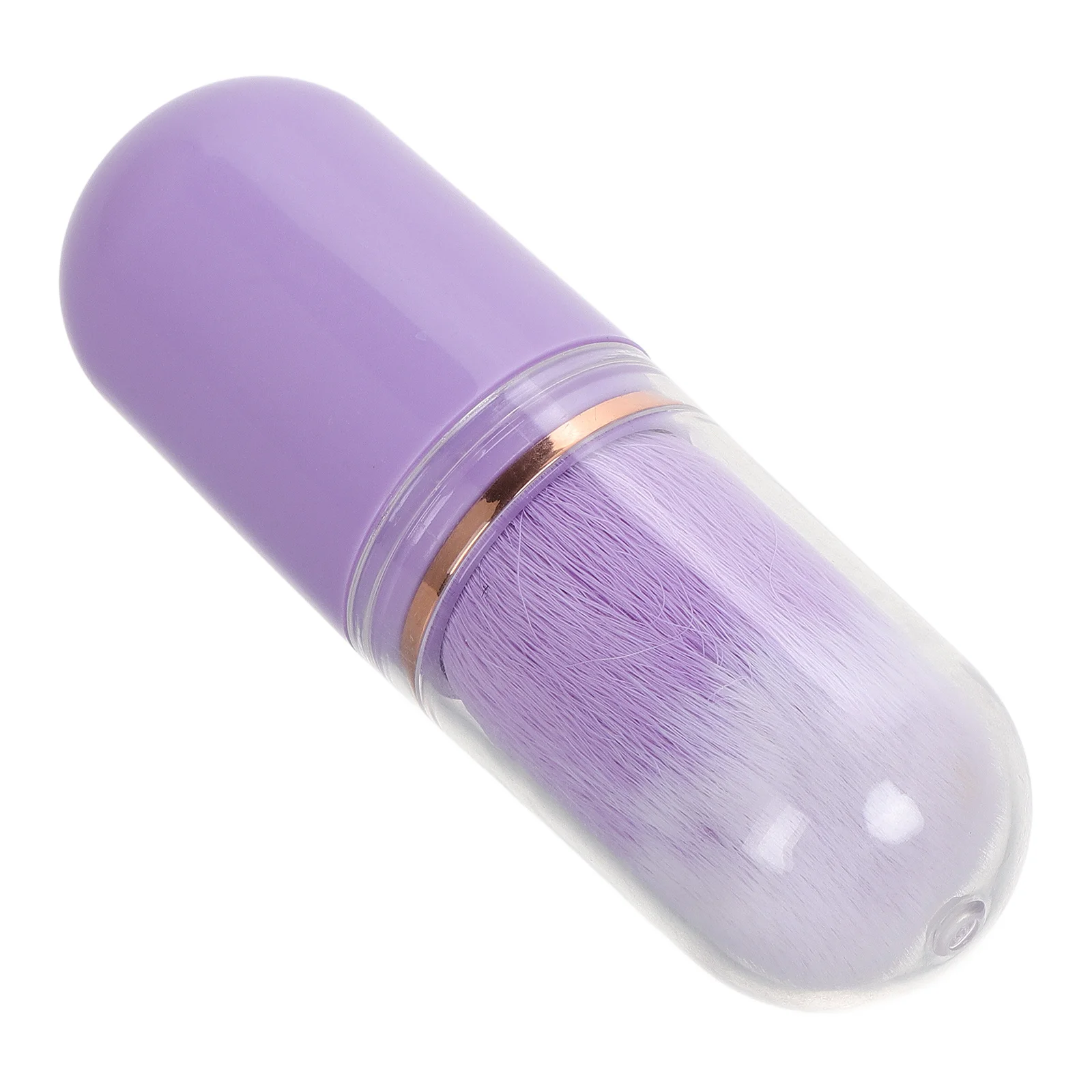 Intrekbare make-upborstelset Draagbare mini-poeder Blush Foundation Reizen Wangen Oogschaduw Zachte haren voor dames