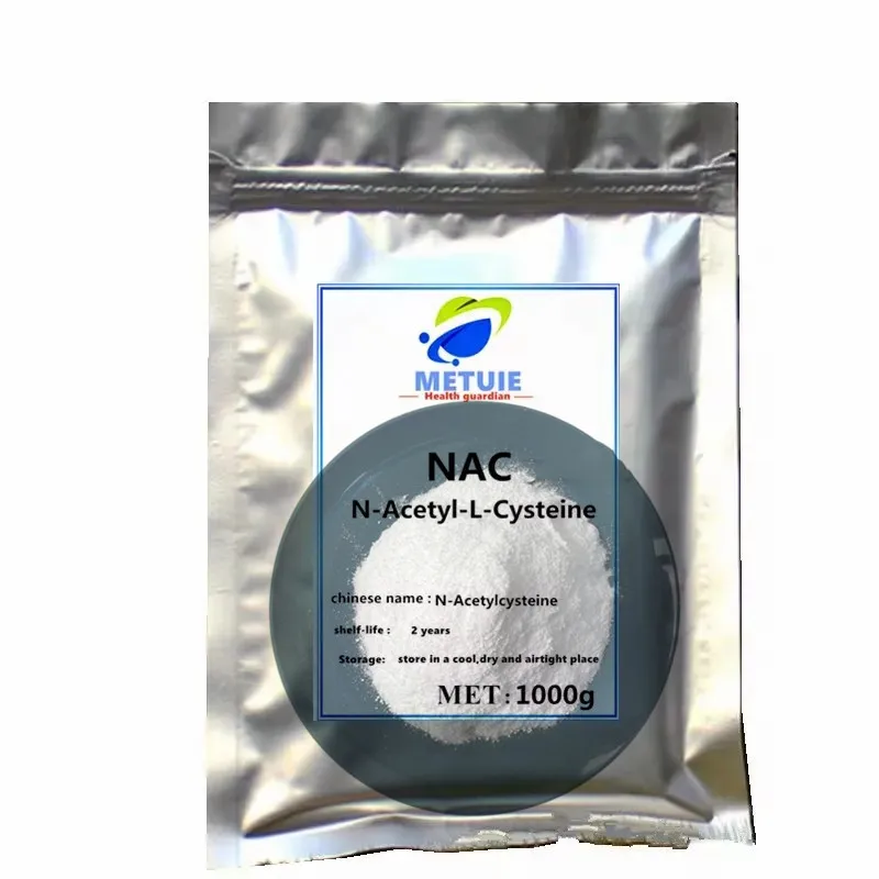 

100% Pure N-Acetyl-L-Cysteine (NAC) Powder: Custom Cosmetic Sequins for Facial Freckles, Aluminum Foil Packaging