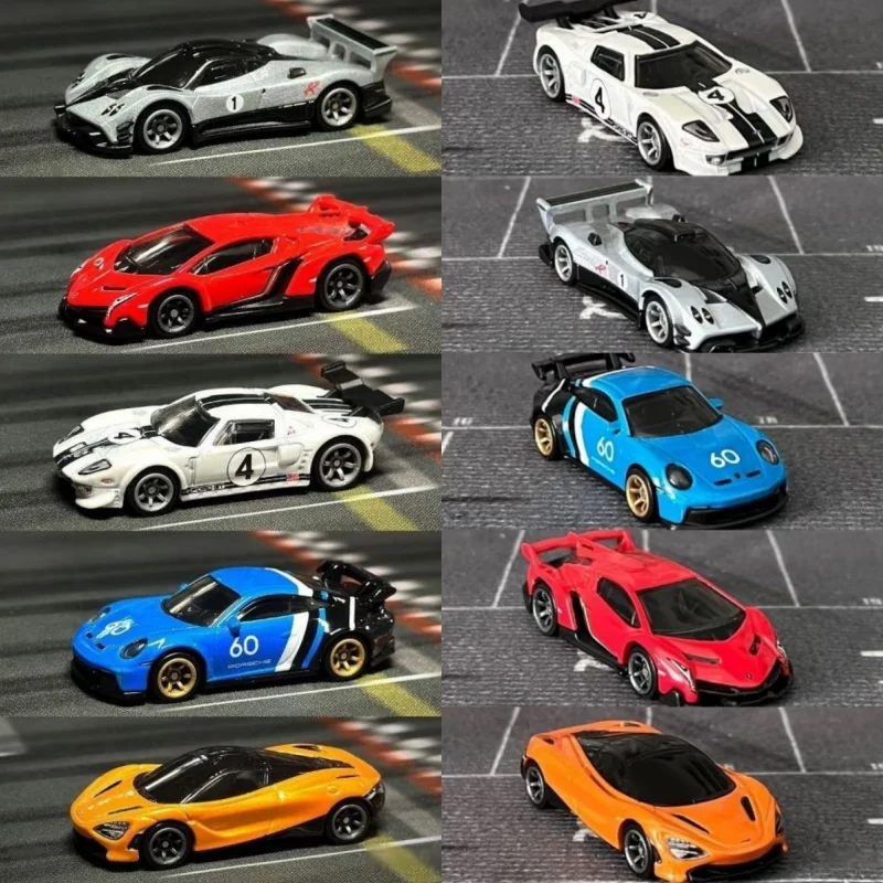 جديد حار عجلة طبعة محدودة سبيكة سيارة رياضية نموذج سرعة آلة سيارات لعب عالية الجودة جمع نموذج هدايا عيد الأطفال