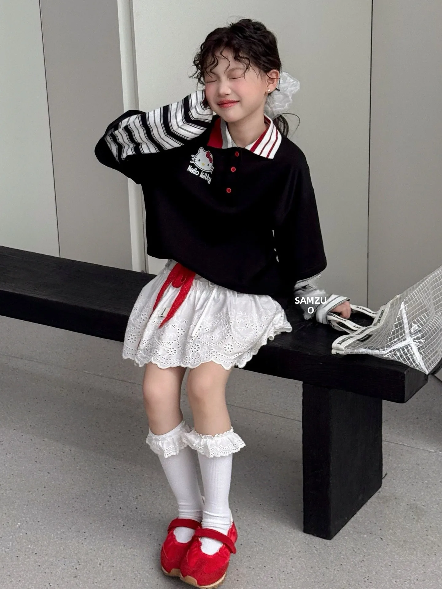 bora-kids-irt-sweatirt-t-irt-2025-autumn-cartoon-color-blo-fake-two-piece-loose-fit-long-sve-regular-length